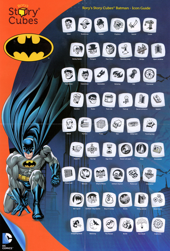Monopolis Rory Story Cube Batman Base Tabletop, Board and Card Game