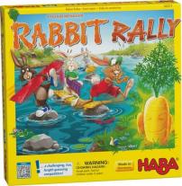 Monopolis Rabbit Rally Base Tabletop, Board and Card Game