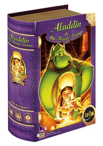 Monopolis Tales & Games: Aladdin & the Magic Lamp Board Game Base Tabletop, Board and Card Game