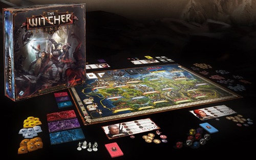 Monopolis The Witcher Adventure Base Tabletop, Board and Card Game