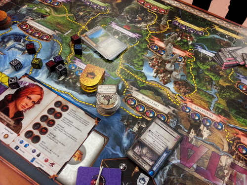 Monopolis The Witcher Adventure Base Tabletop, Board and Card Game