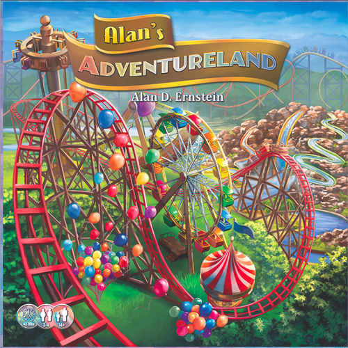 Monopolis Alan's Adventure Land Base Tabletop, Board and Card Game