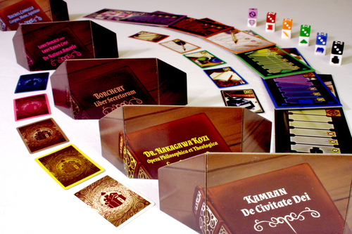 Monopolis Biblios Dice Base Tabletop, Board and Card Game