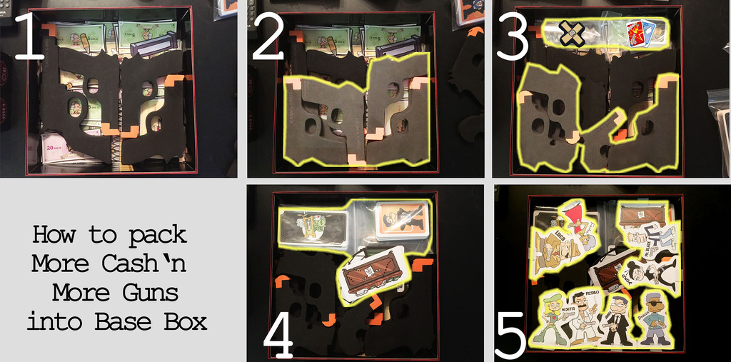 Monopolis Cash and Guns 2nd Edition Expansion Tabletop, Board and Card Game