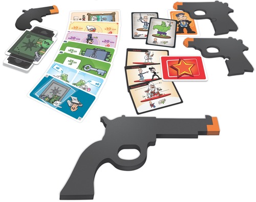 Monopolis Cash and Guns 2nd Edition Expansion Tabletop, Board and Card Game