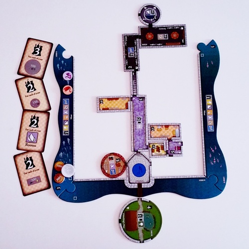 Monopolis Castle of Mad King Ludwig: Secrets Expansion Tabletop, Board and Card Game