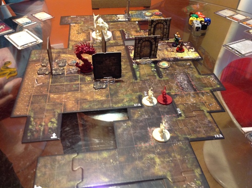 Monopolis Descent Mists of Bilehall Expansion Tabletop, Board and Card Game