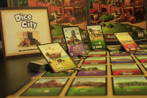 Monopolis Dice City Base Tabletop, Board and Card Game