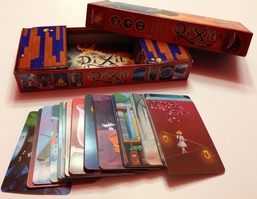 Monopolis Dixit Quest Expansion Tabletop, Board and Card Game