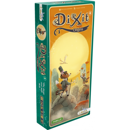Monopolis Dixit Origins Expansion Tabletop, Board and Card Game