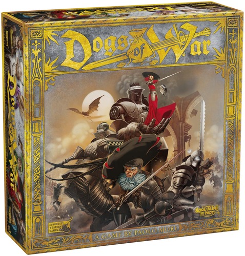 Monopolis Dogs of War Base Tabletop, Board and Card Game