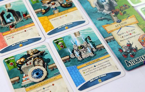 Monopolis Imperial Settlers Atlanteans Expansion Tabletop, Board and Card Game