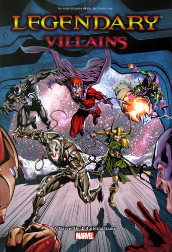 Monopolis Legendary: Villains Marvel Deck Building Game Base Tabletop, Board and Card Game