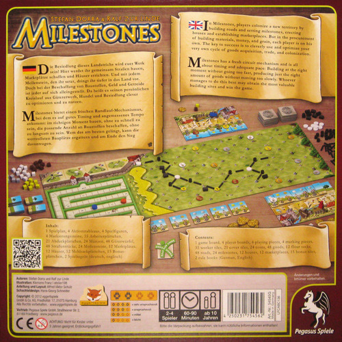 Monopolis Milestones Base Tabletop, Board and Card Game