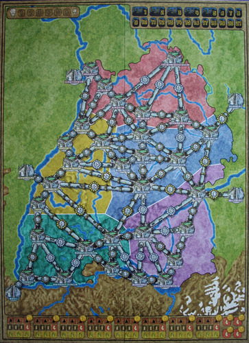 Monopolis Power Grid: Quebec/Baden-Wrttemberg Expansion Tabletop, Board and Card Game