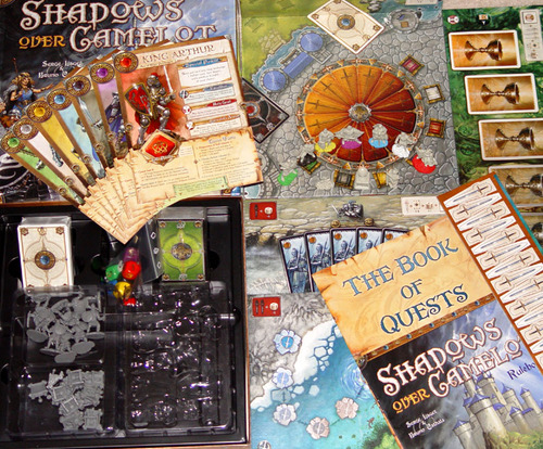 Monopolis Shadows Over Camelot Board Game Base Tabletop, Board and Card Game