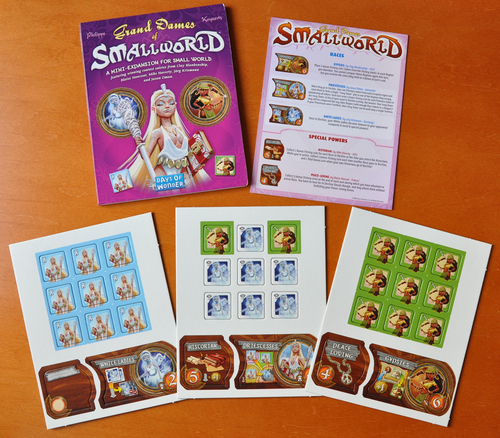 Monopolis Small World Grand Dames Expansion Tabletop, Board and Card Game