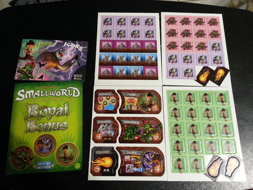 Monopolis Small World Royal Bonus Expansion Tabletop, Board and Card Game