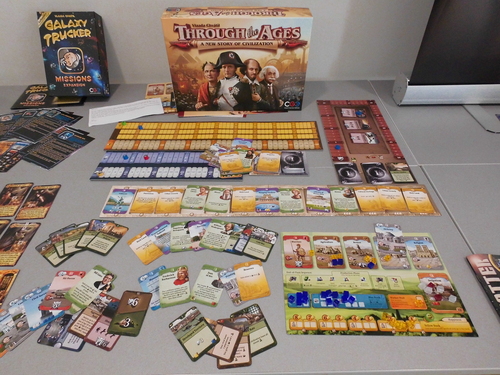 Monopolis Through the Ages a New Story of Civilization Base Tabletop, Board and Card Game
