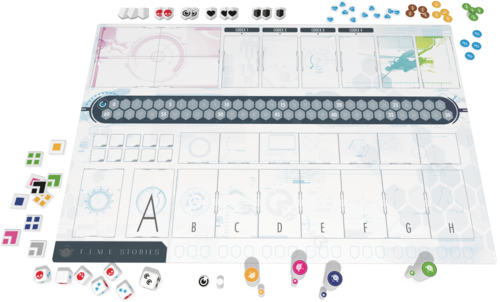 Monopolis T.I.M.E Stories Base Tabletop, Board and Card Game