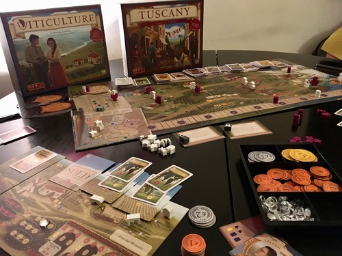Monopolis Viticulture Expansion Tuscany Essential Edition Board Game Base Tabletop, Board and Card Game