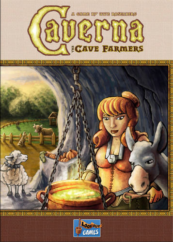 Monopolis Caverna Base Tabletop, Board and Card Game