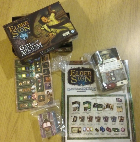 Monopolis Elder Sign Gates of Arkham Expansion Tabletop, Board and Card Game